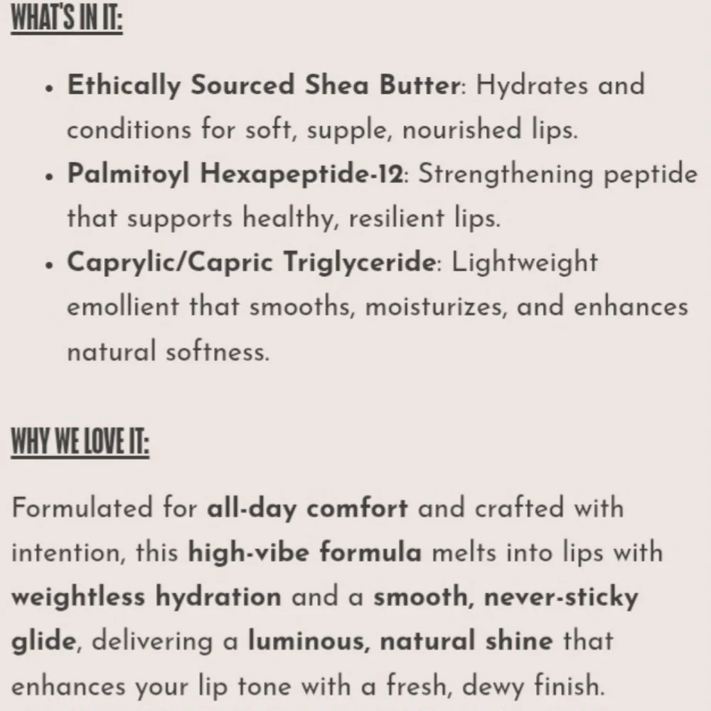 🎉2•$20/3•$28🎉 ATHR BEAUTY Dewy Quench Tinted Gloss Stick In Aura